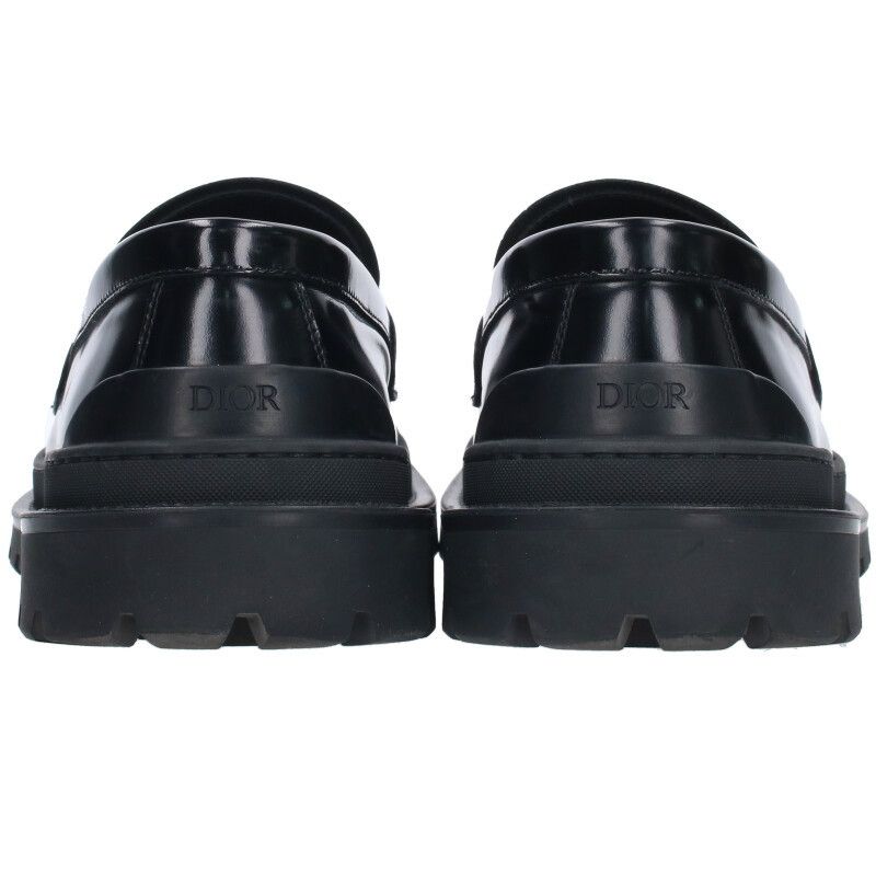 ディオール  Dior Explorer Loafer 3LO117ZJQ CDロゴレザーローファー メンズ 40.5