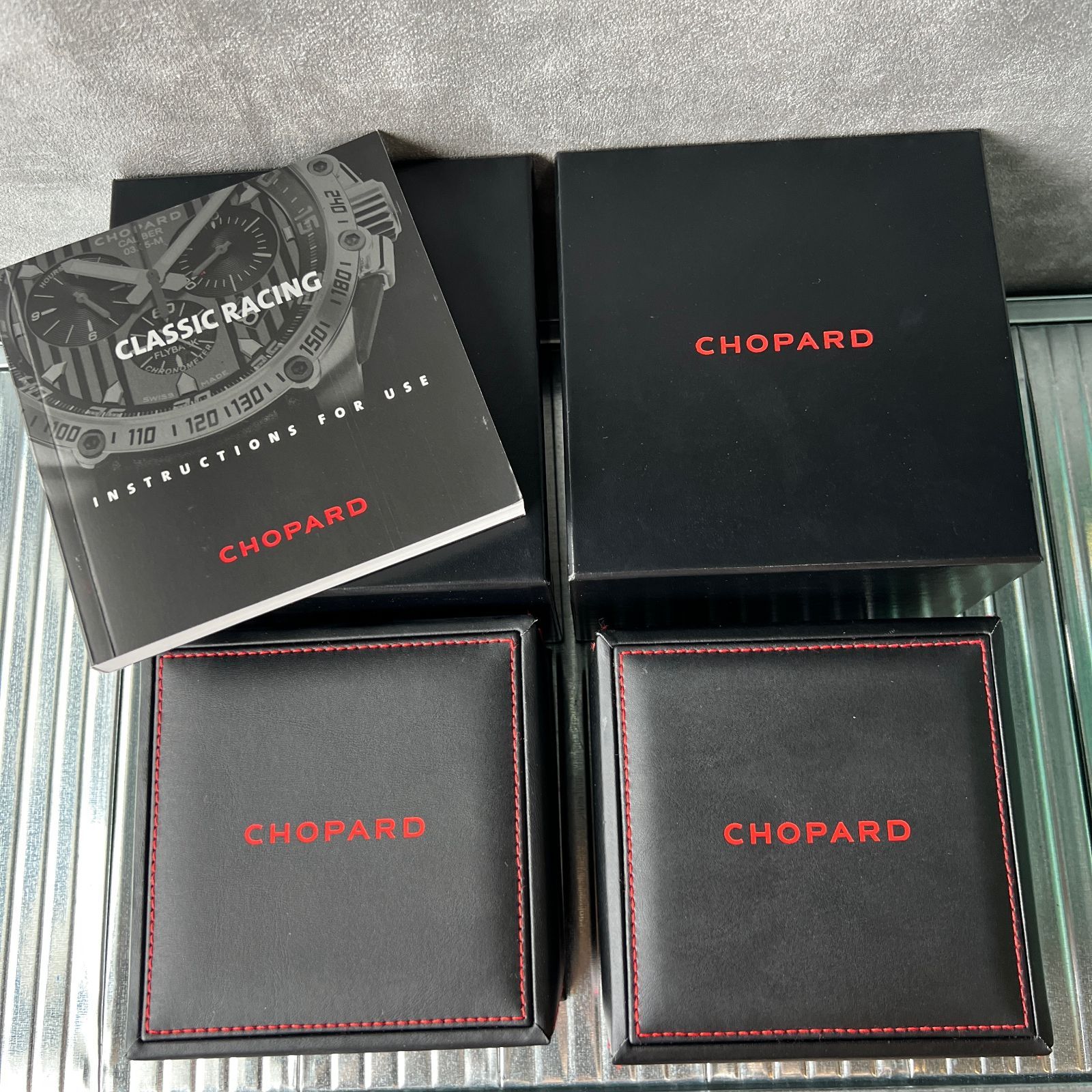 Chopard ショパール 時計 3ケース ボックス 箱 [211]