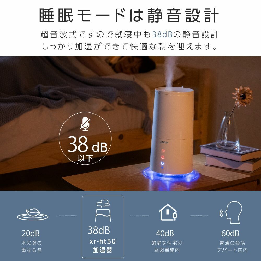 ♪新品＆未使用＆未開封♪ ハイブリッド加湿器 タワー型 スリム