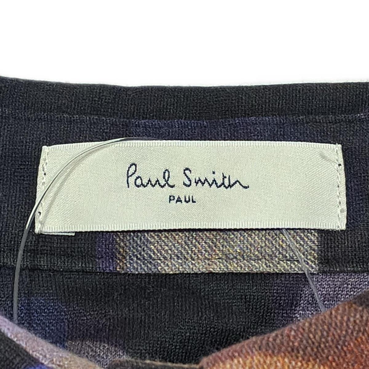 Paul Smith - 新品  定価31,000円  ノースリーブブラウス  Paul Smith PaulSmith(ポールスミス) ノースリーブシャツブラウス サイズM