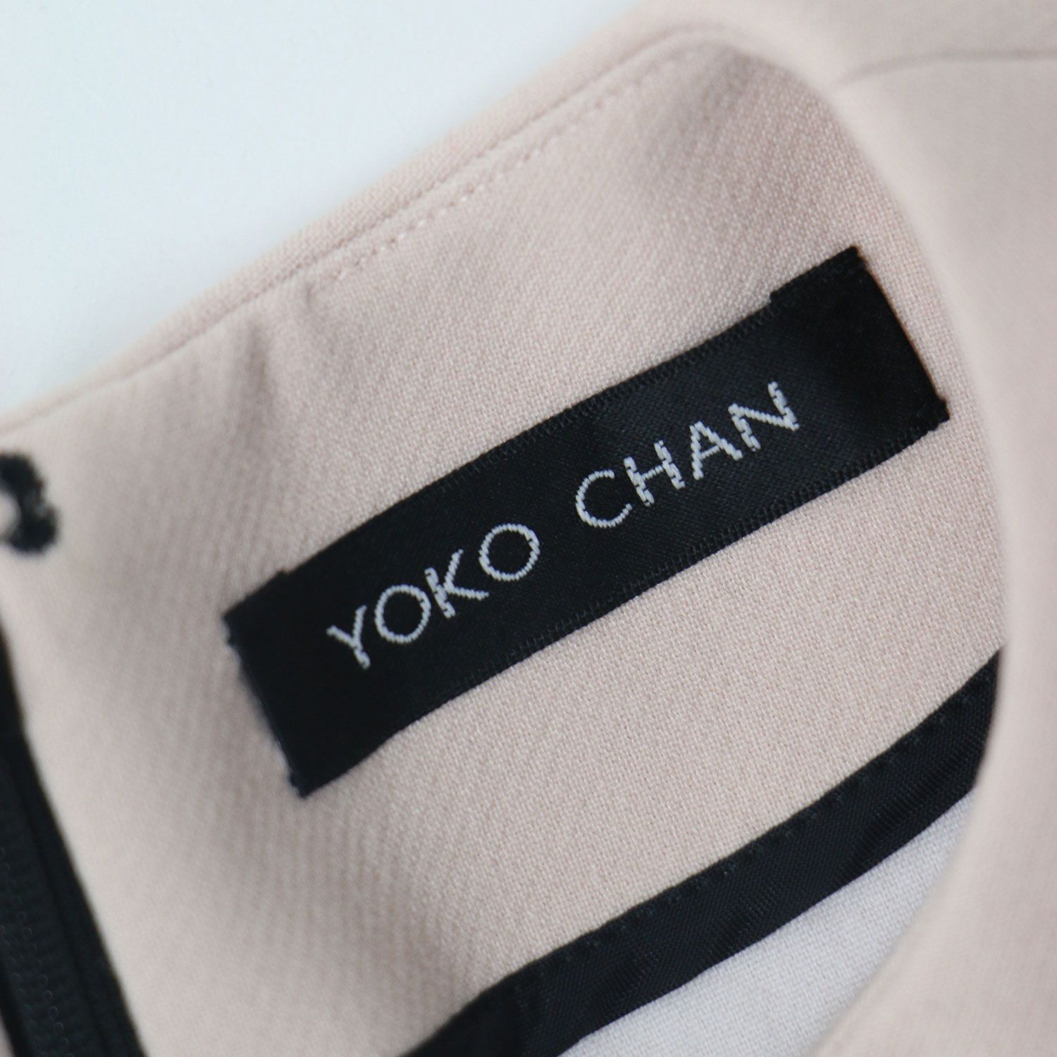 YOKO CHAN ブラウス　フレア　ピンクベージュ YOKO CHAN ヨーコチャン ブラウス ピンクベージュ サイズ:36(S