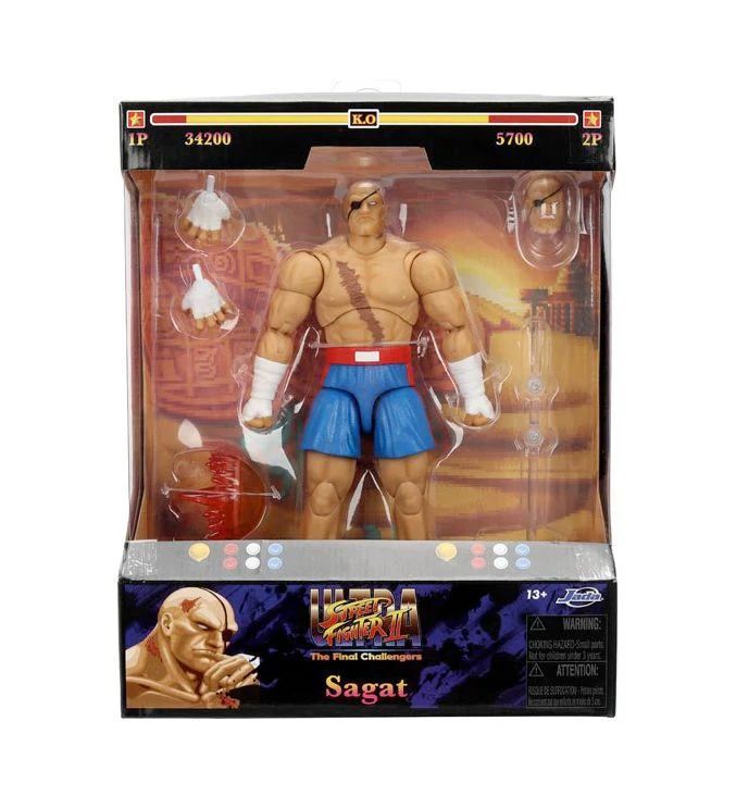 ストリートファイター サガット アクションフィギュア 1/12