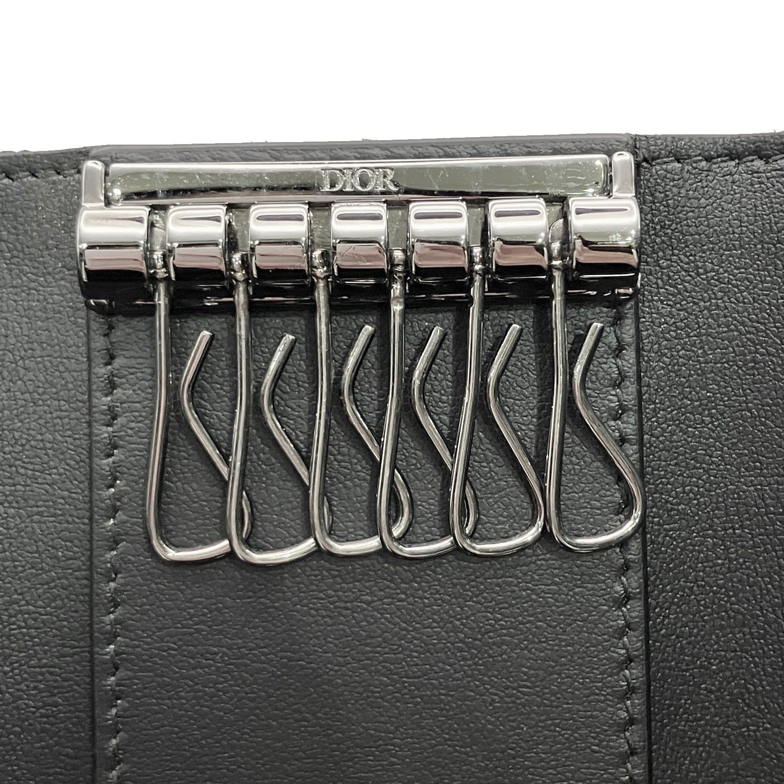 Dior ディオール オブリーク 6連 キーケース ジャガード