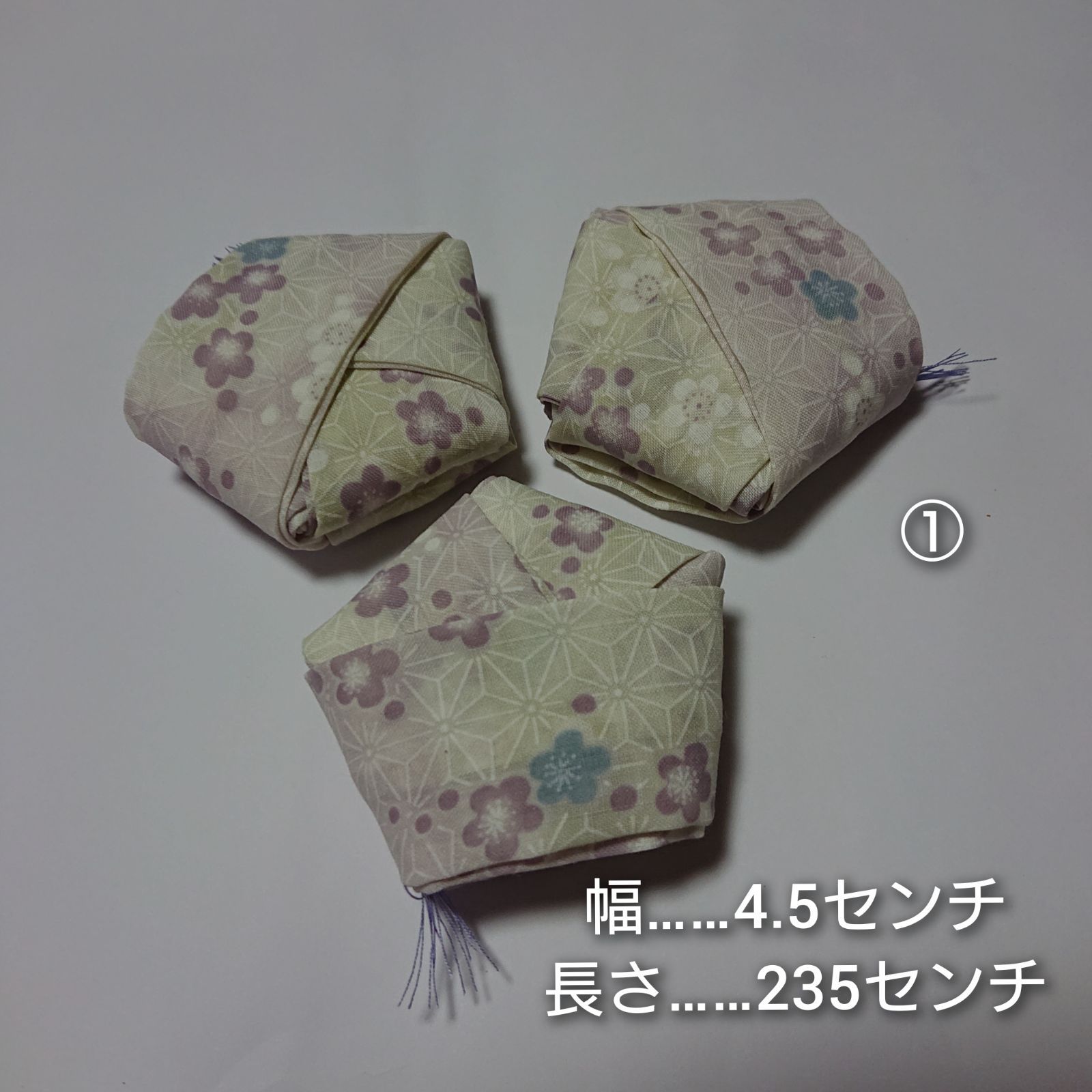 モスリン腰ひも３本セット(ハンドメイド)