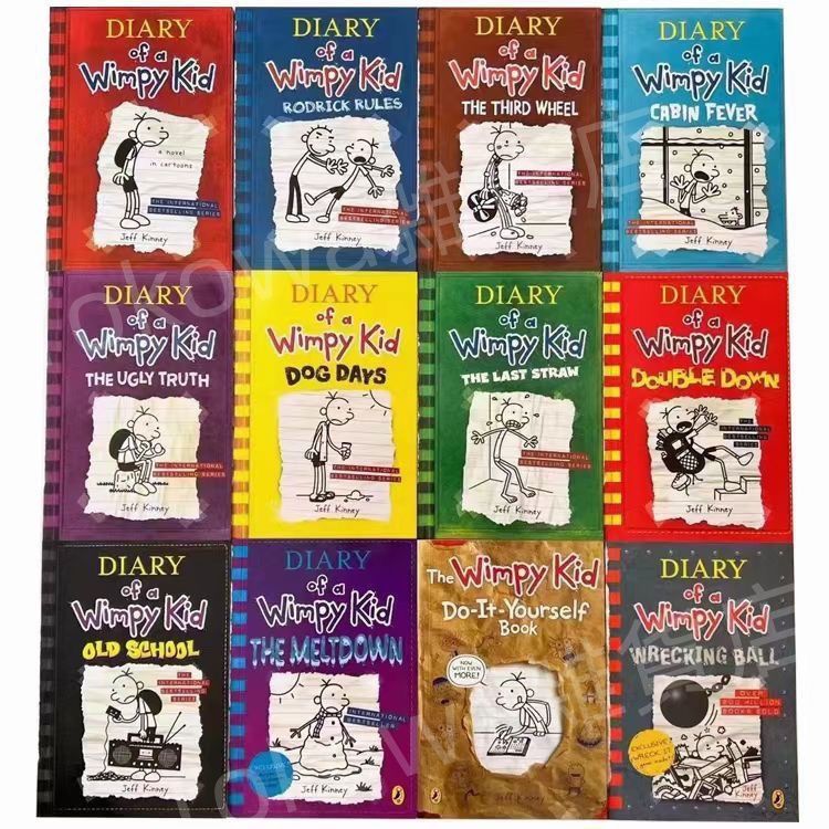 [英語絵本]Diary Of A Wimpy Kid 24冊 新品 Diary of a Wimpy Kid グレッグのダメ日記 英語勉強 子供