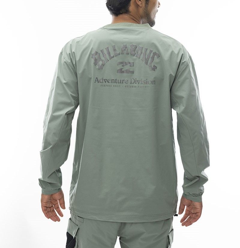 2024春夏 新品【BILLABONG/ビラボン】【A/Div.】 UTILITY LS TEE ラッシュガード 水陸両用ロンT SAG メンズ BE011-866