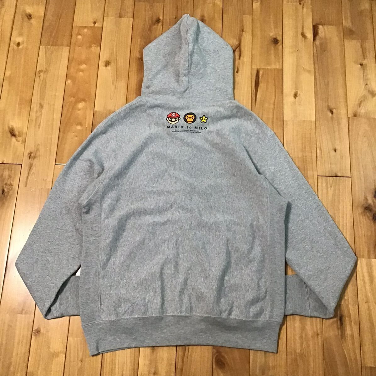 Nintendo × BAPE マリオ マイロ フルジップ パーカー Mサイズ a