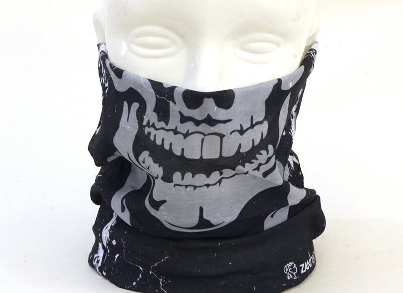 MOTLEY TUBE SKULL XBONES Zan Headgear Motley Tube