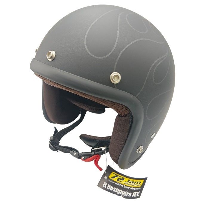 Jam Tec Japan ジャムテックジャパン 72 JAM HELMET ヘルメット JJ-16L STEALTH XL 送料無料 H４