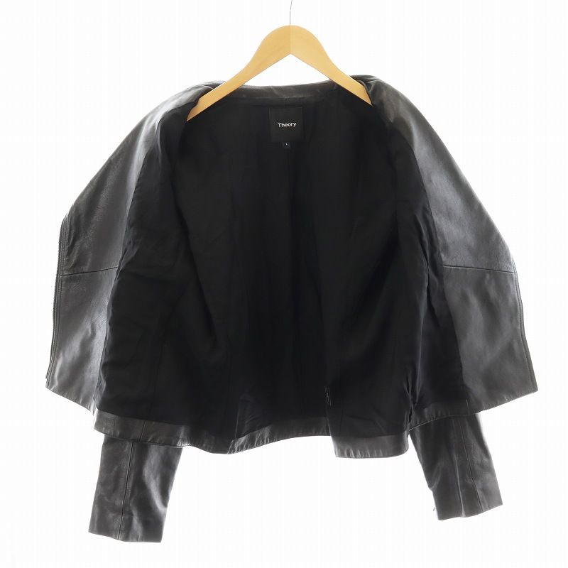セオリー Theory PERFECT LEATHER2 SANDAJ ライダースジャケット