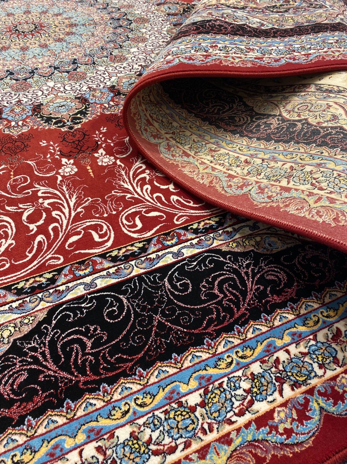 ペルシャ絨毯151×242新品未使用 カーペット ラグ Made in Iran