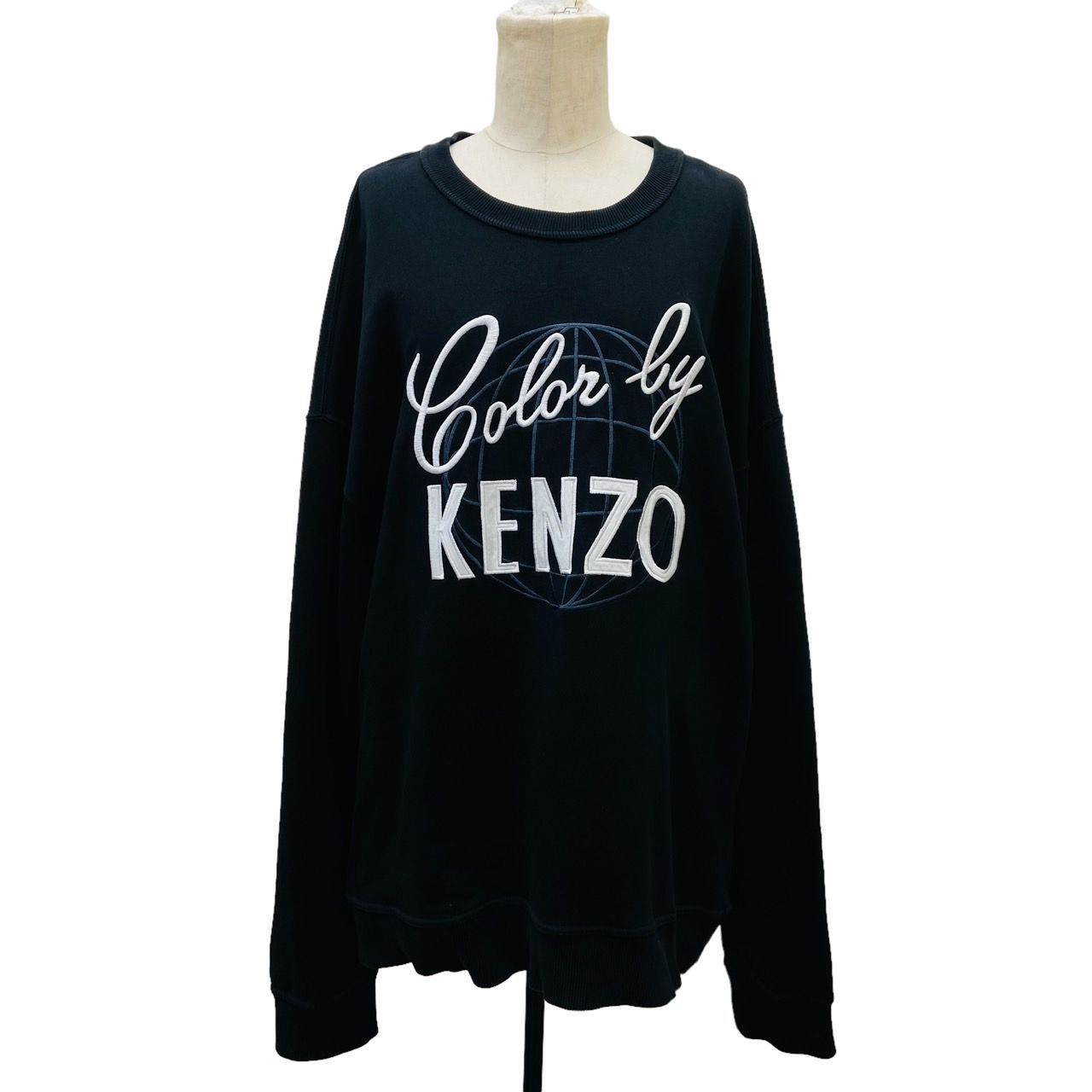 KENZO ロゴ刺繍スウェット トレーナー（数量限定】Kenzo ロゴ