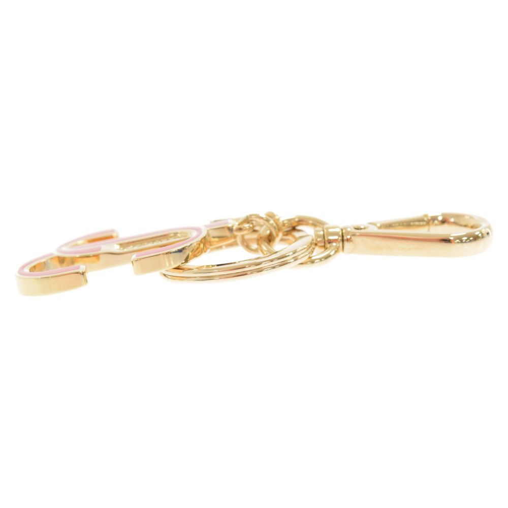 JIMMY CHOO (ジミーチュウ) JC KEYRING ロゴキーリング
