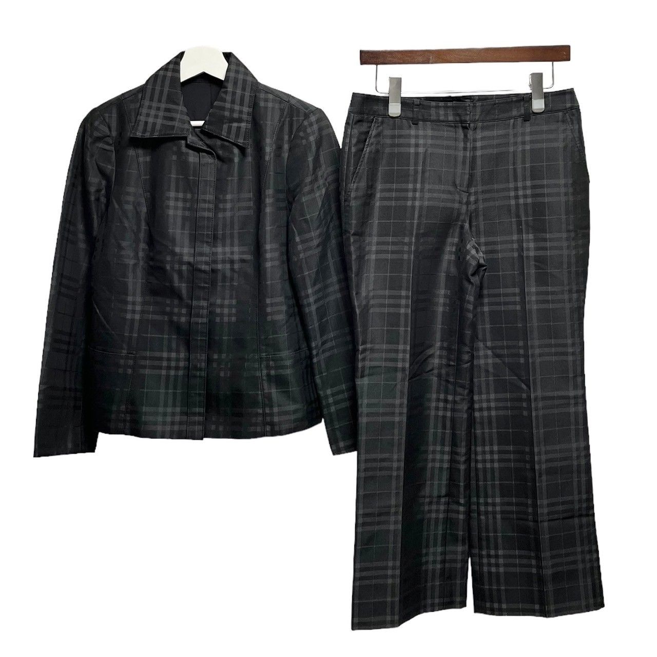 BURBERRY LONDON バーバリーロンドン チェック柄シャツ ストレート 