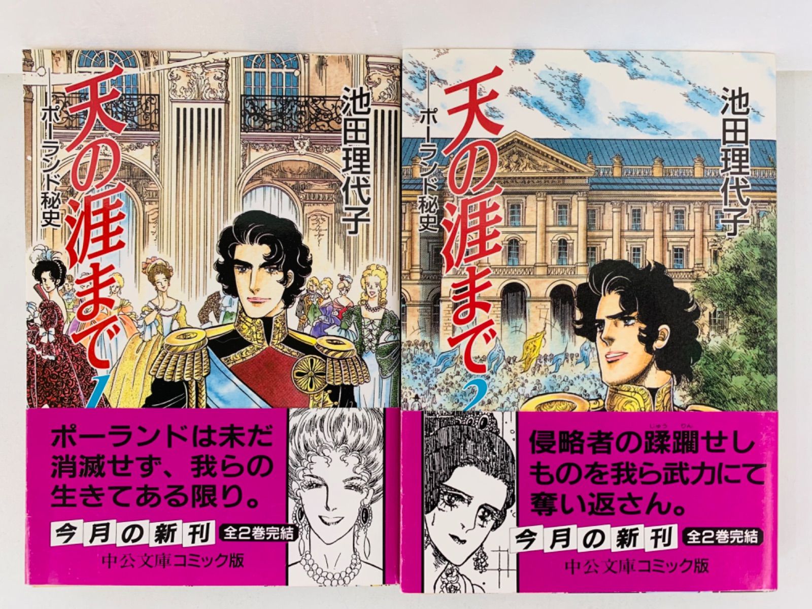 天の涯まで（ポーランド秘史)上・下巻セット池田 理代子 - 全巻セット