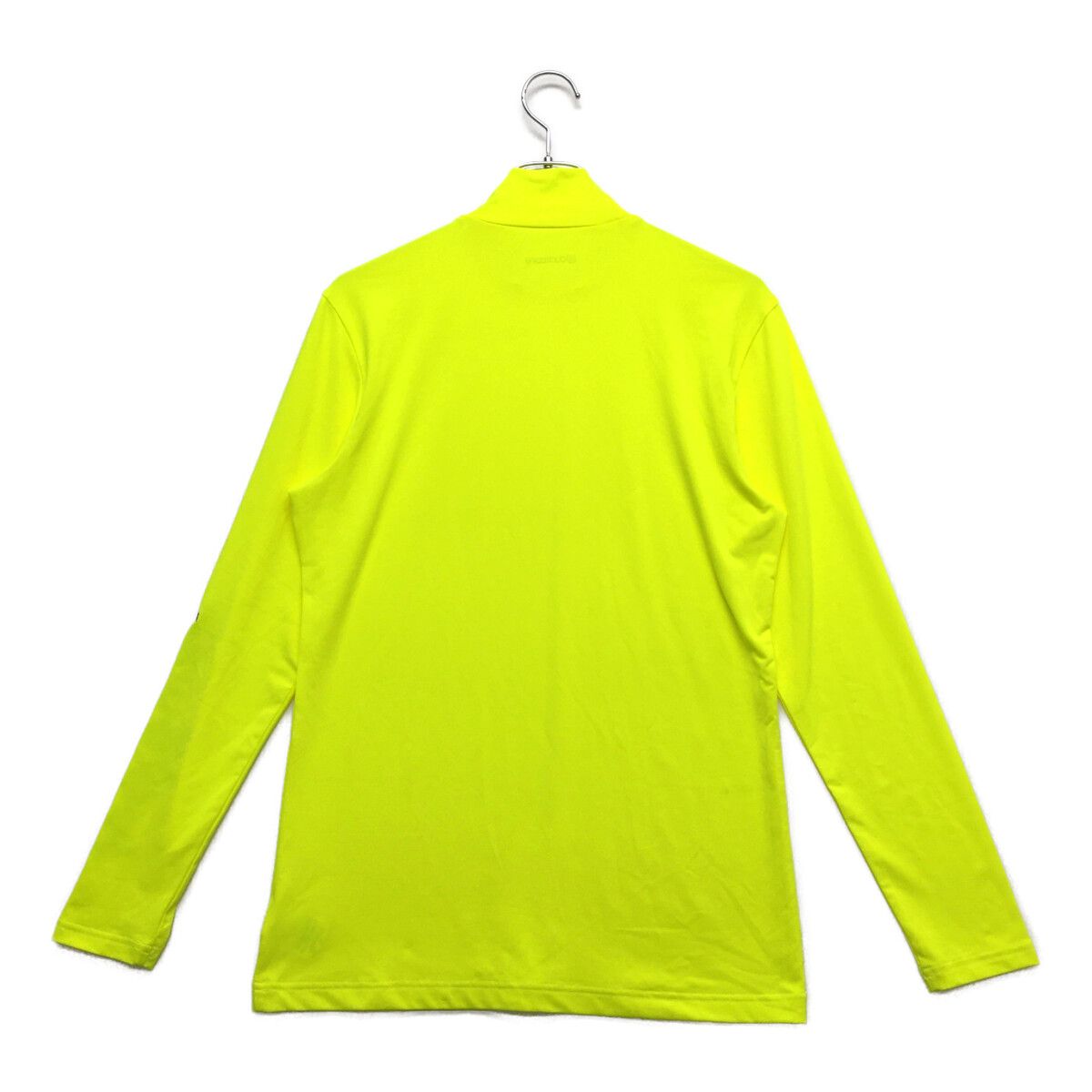 【Jack Bunny! 】イエロー 長袖ポロシャツ蛍光 M coco 中古 ジャックバニー Jack Bunny!! メンズ 半袖ポロシャツ 6(LL