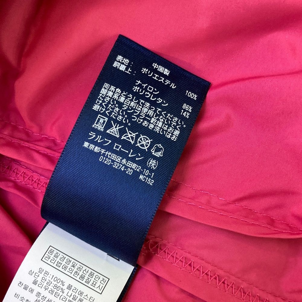サイズ：XS RALPH LAUREN GOLF ラルフローレンゴルフ ナイロン