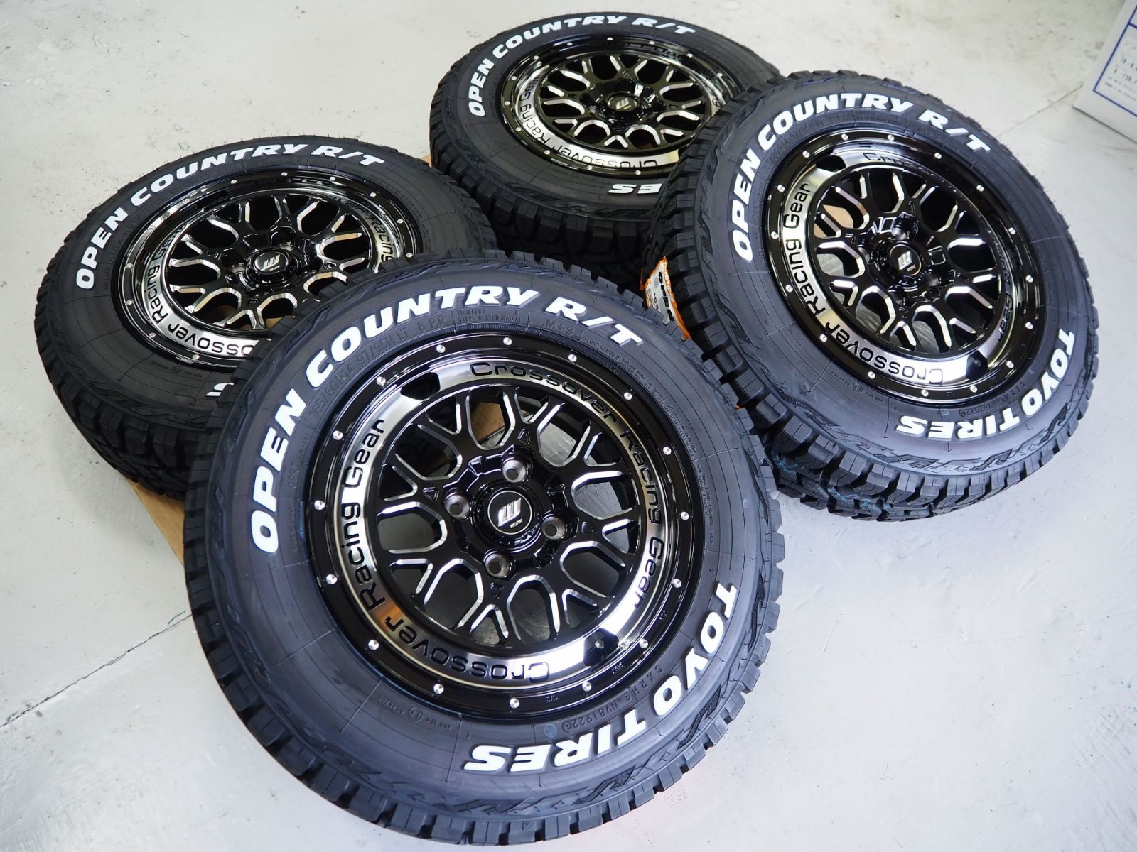 即納 ゴツゴツ系 リフトアップ WORK CRAG CKV 14inch 4.5J 4-100