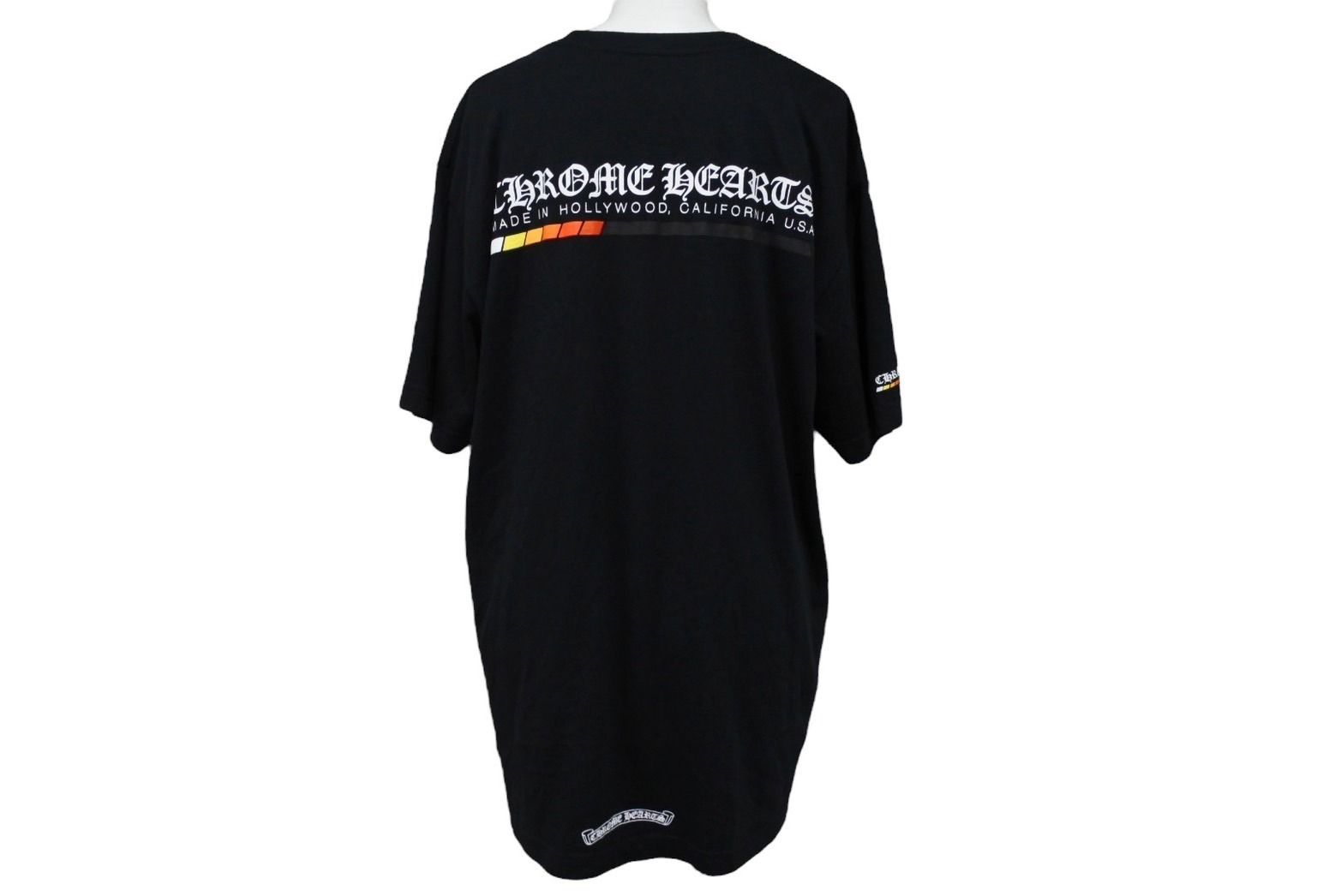 Chrome Hearts - CHROME HEARTS クロムハーツ 半袖Ｔシャツ カリフォルニア限定 ハリウッド ブラック コットン サイズL 美品 中古 66401 Chrome Hearts - CHROME HEARTS クロムハーツ 半袖Tシャツ