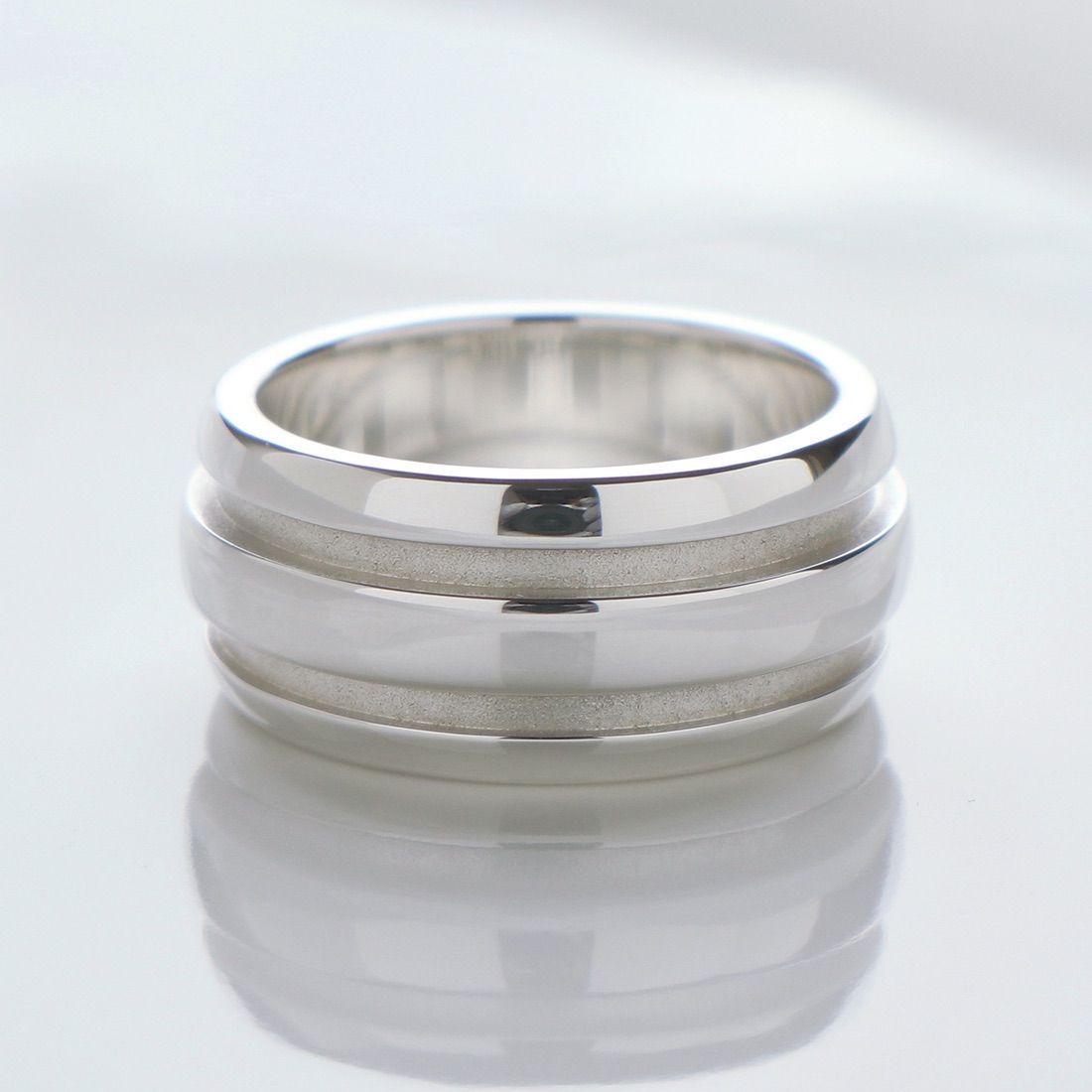 ティファニー グルーブド 925 リング 9.5号 - c.1995 y2k 指輪