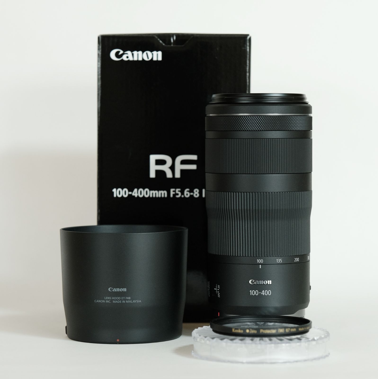極美品、フード・フィルター付] Canon RF100-400mm F5.6-8 IS USM / RF 