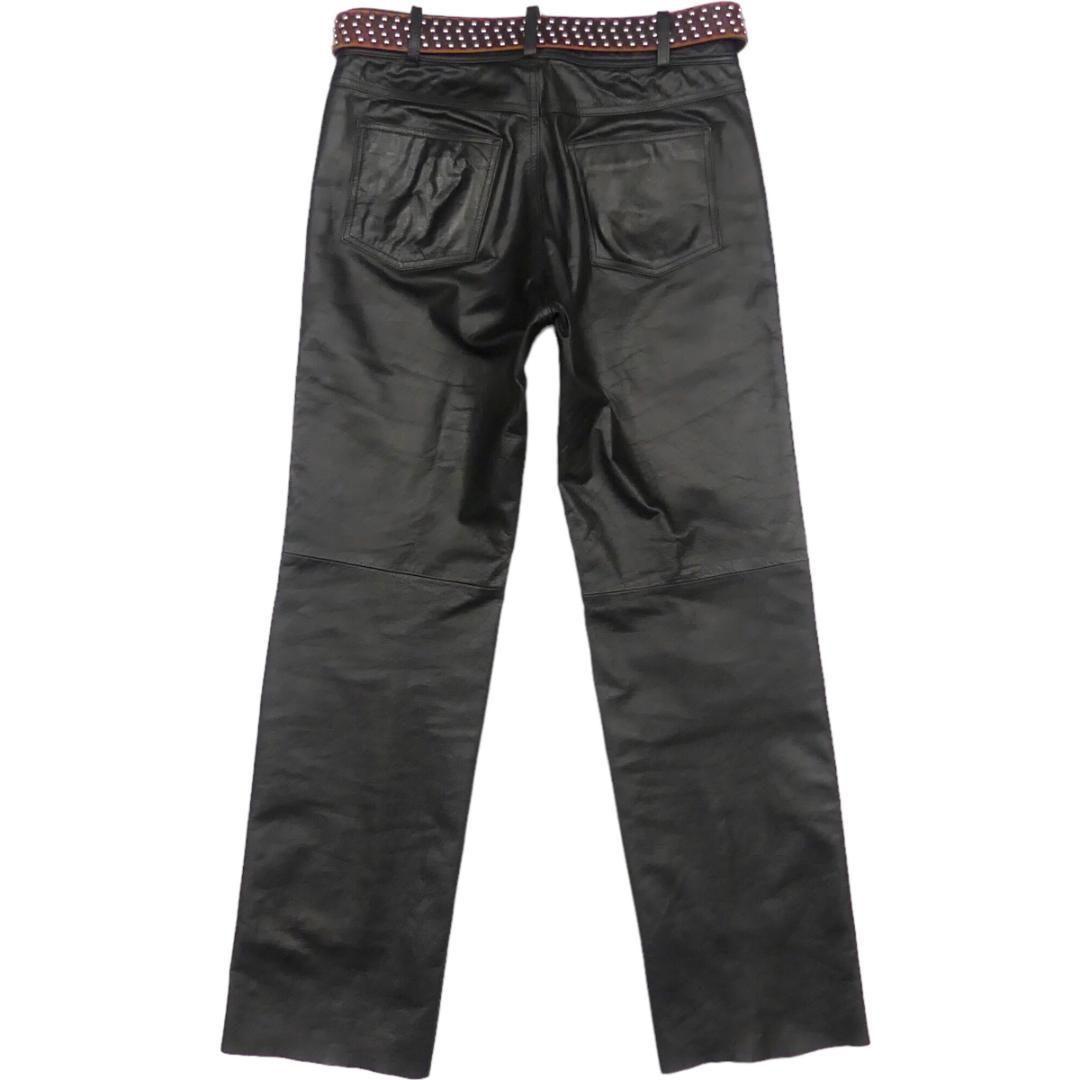 ハーレーダビットソンHARLEYDAVIDSONレザーパンツ 本革サイズ30 M