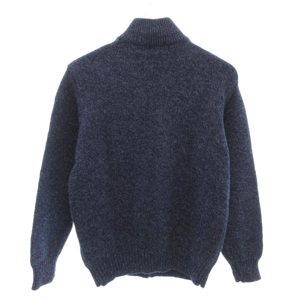 極美品✨ LLBEAN ドライバーズ ニット ネイビー Lサイズ 厚手 90s エルエルビーン L.L.BEAN 90s ヴィンテージ ドライバーズ ニット