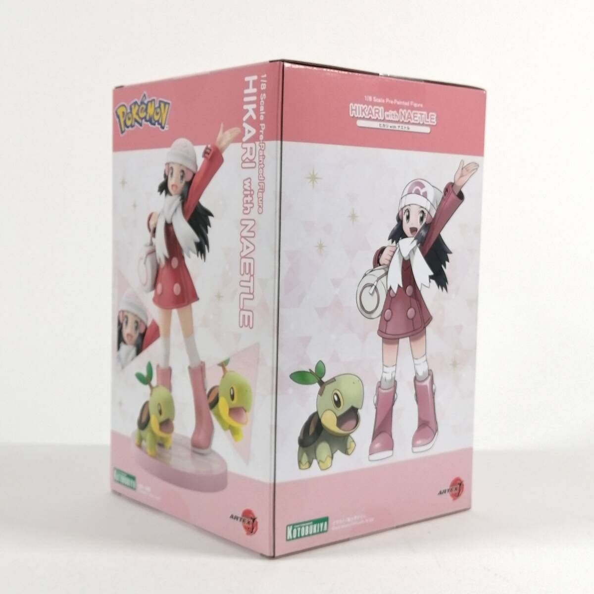 未開封】POKEMON ポケットモンスター HIKARI WITH NAETLE 1/8