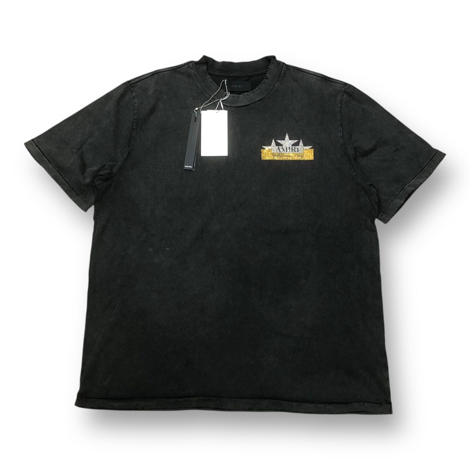 （US発）AMIRI ヴィンテージ クリスタル ラウンジ Tシャツ Amiri Crystal Lounge Cotton T-Shirt | Saks Fifth Avenue