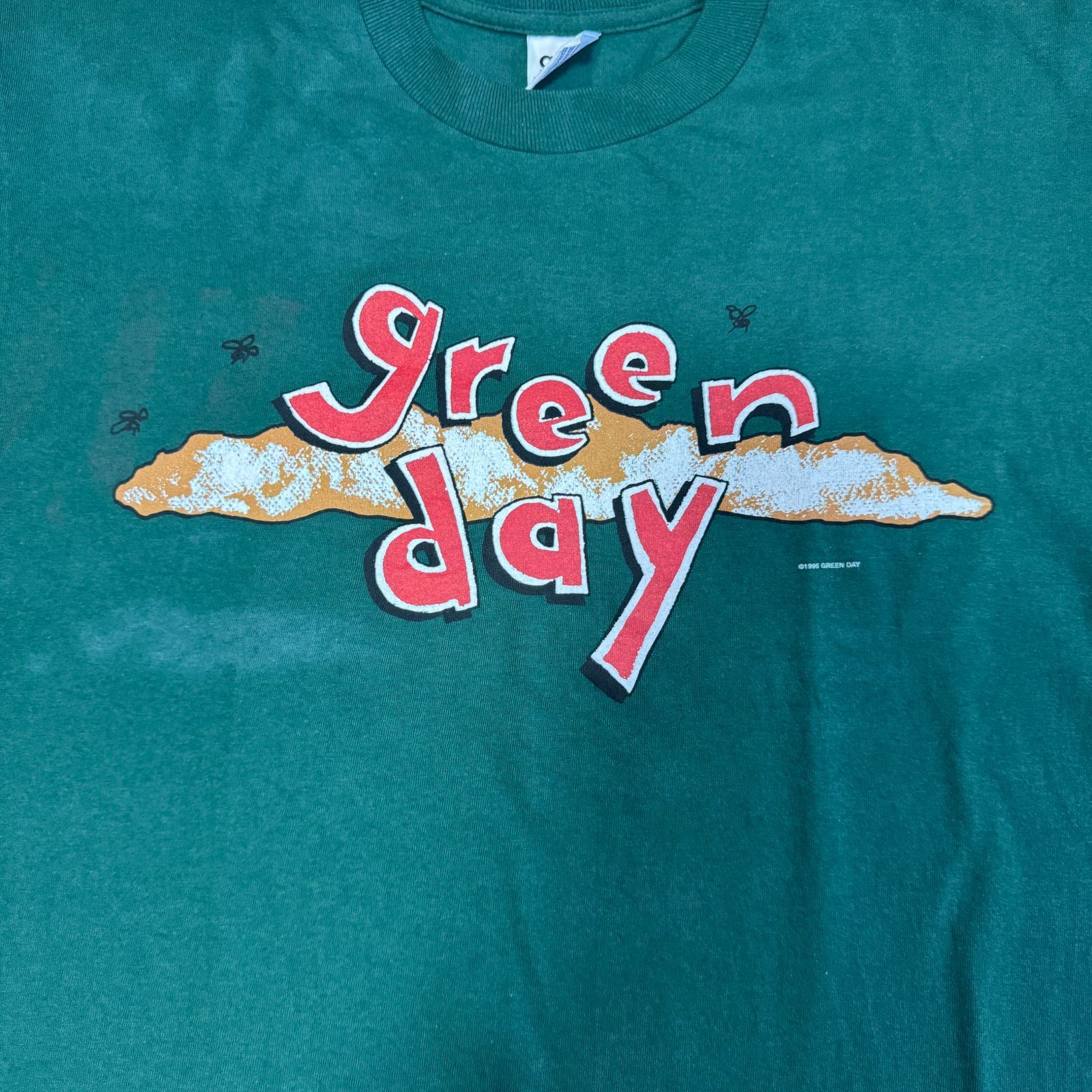 90s Green Day Dookie 1995 グラフィック プリント Tシャツ Lサイズ 