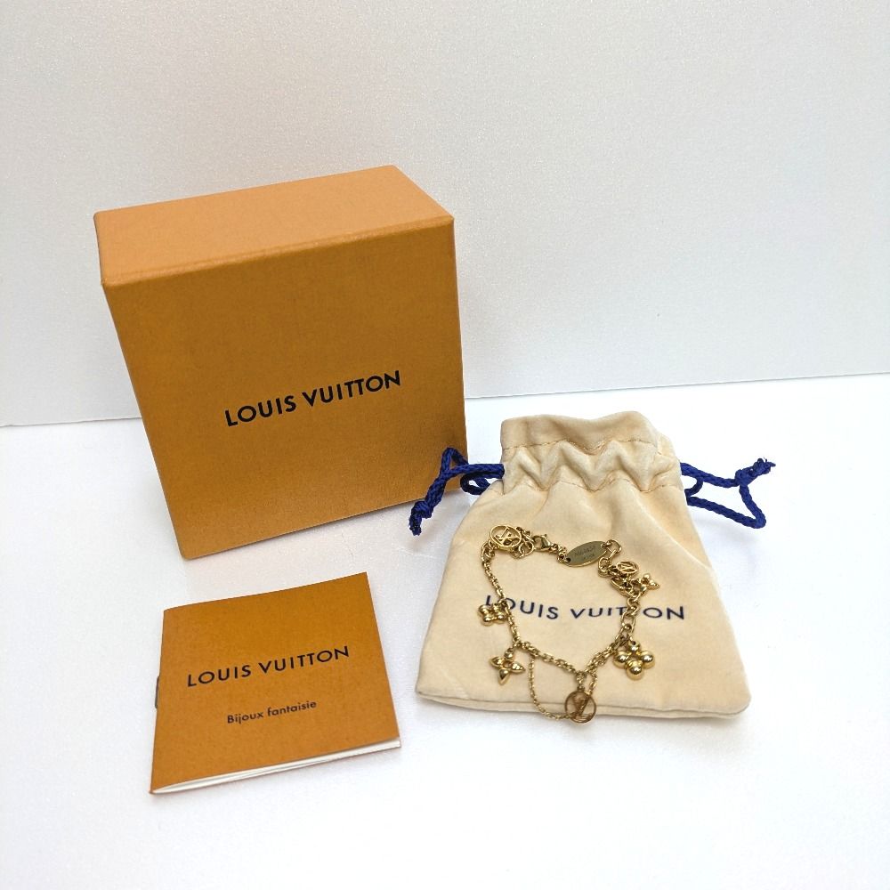 Dz334081 ルイ ヴィトン ブレスレット ブラスレ ブルーミング M64858 ゴールド レディース LOUIS VUITTON