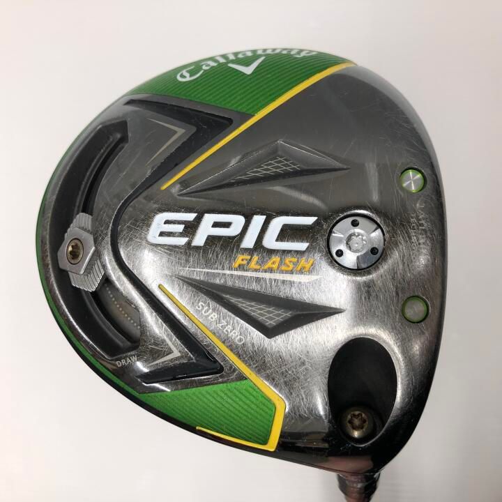 EPIC FLASH ドライバー 10.5° 最終値下げ 最短翌日発送】EPIC FLASH SUB ZERO | 10.5 | S | Speeder 569