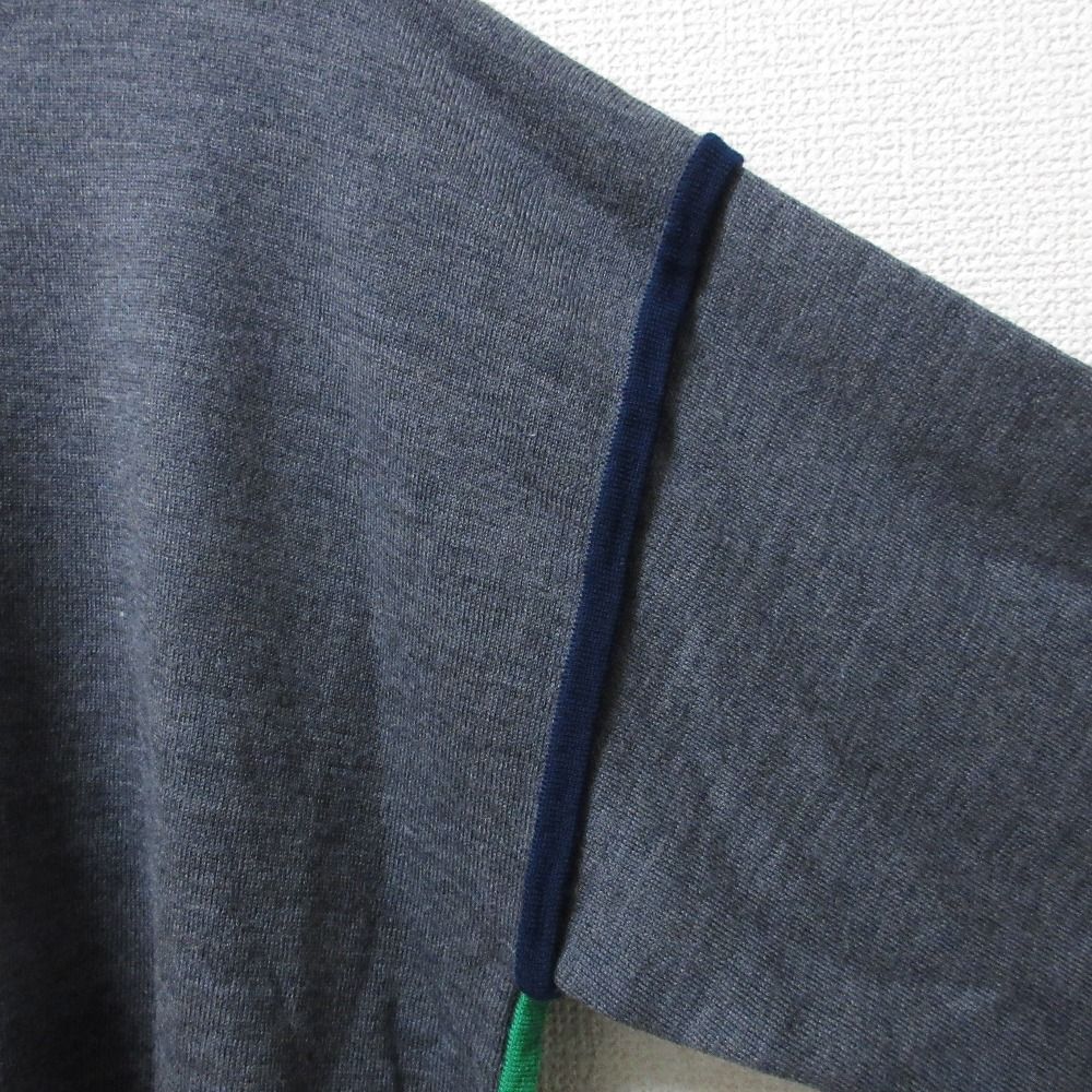未使用 24AW ENFOLD エンフォルド KNIT PIPING PULLOVER ウール