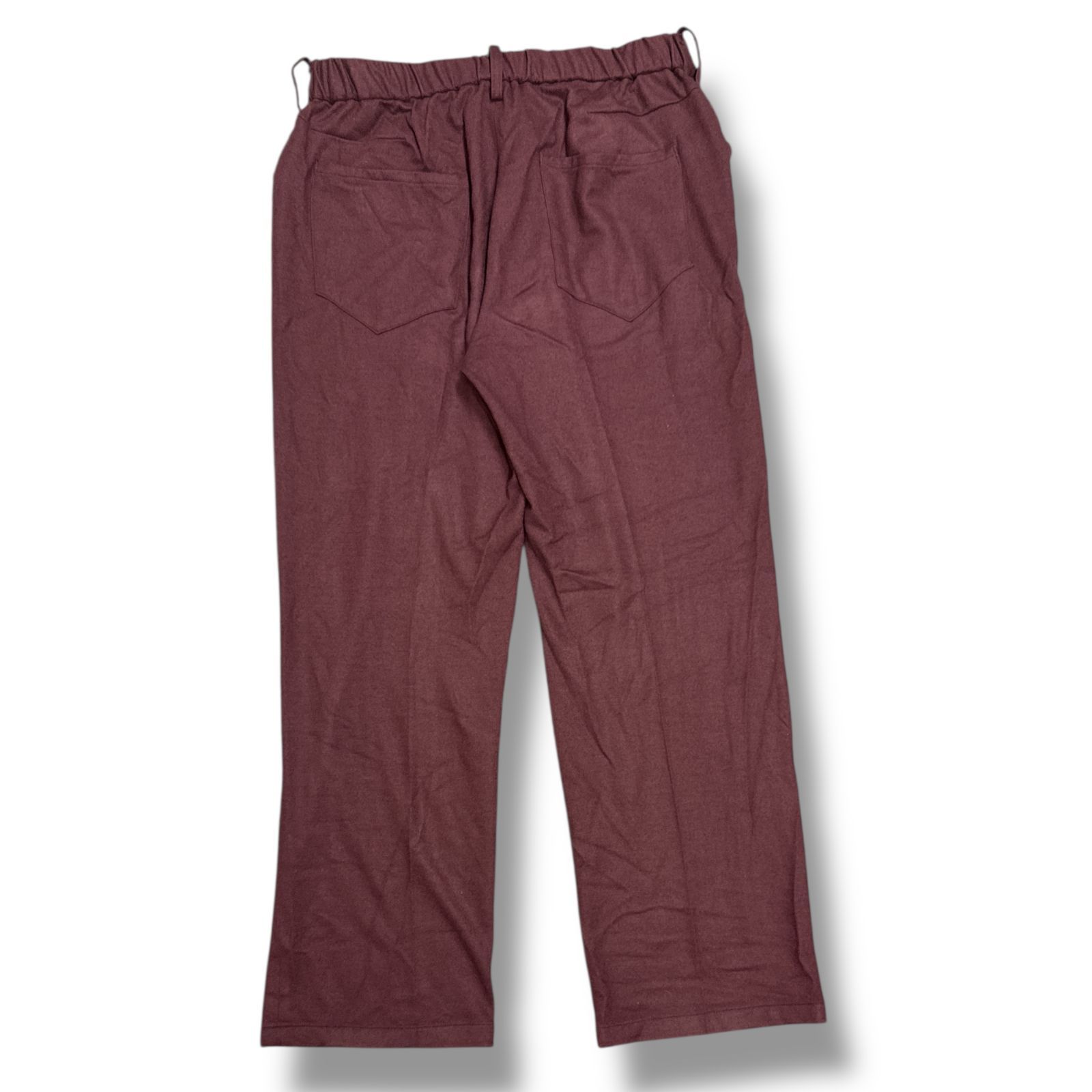 参考上代31900円 ANCELLM WOOL EASY SLACKS ウールイージースラックス
