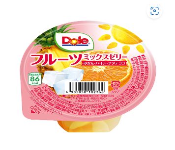 Dole ゼリー6種 まとめ売り ドール ゼリー6種セットを税込・送料込でお試し｜サンプル百貨店