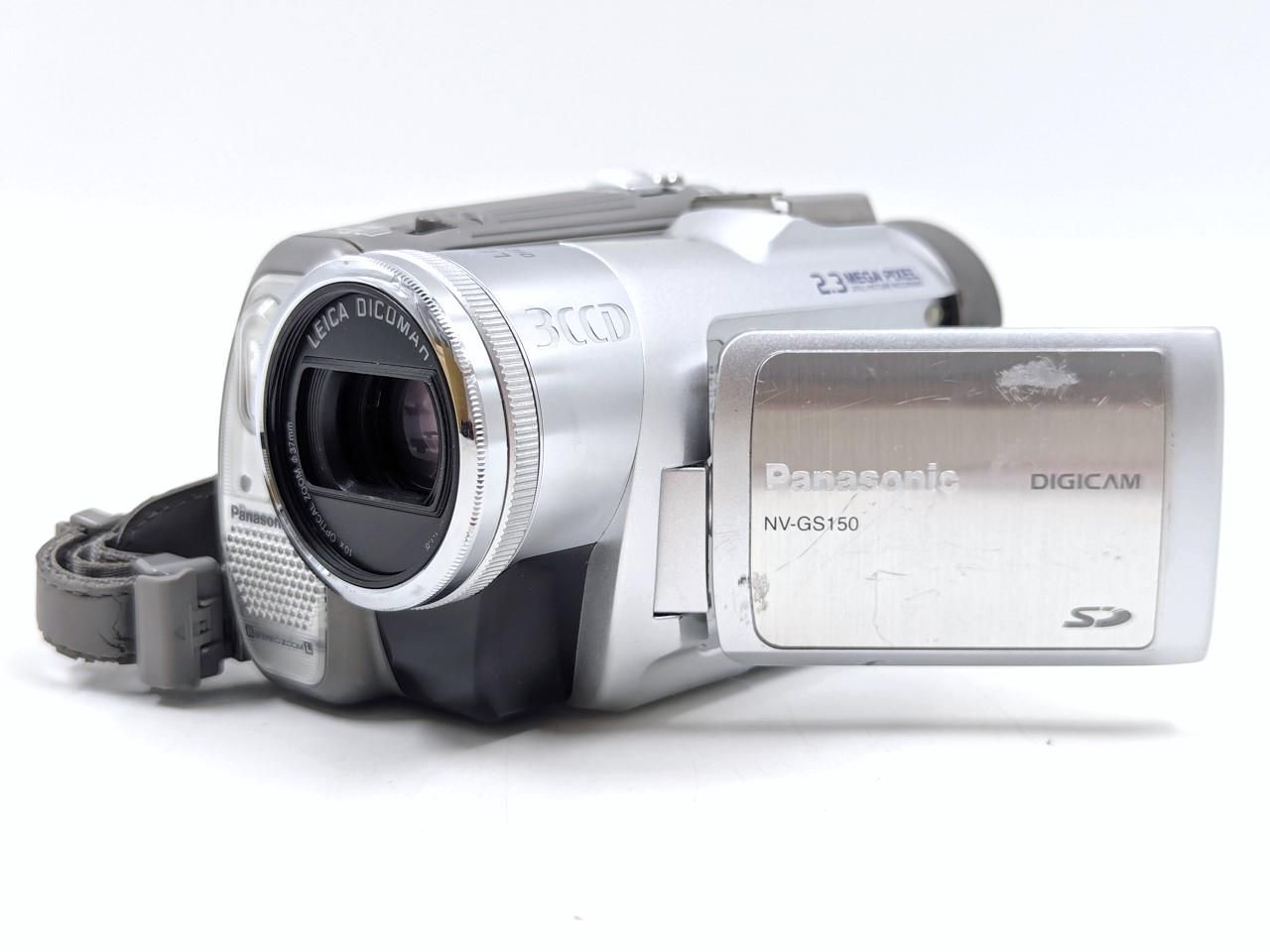30日保証付 Panasonic NV-GS150 miniDV テープ ビデオカメラ