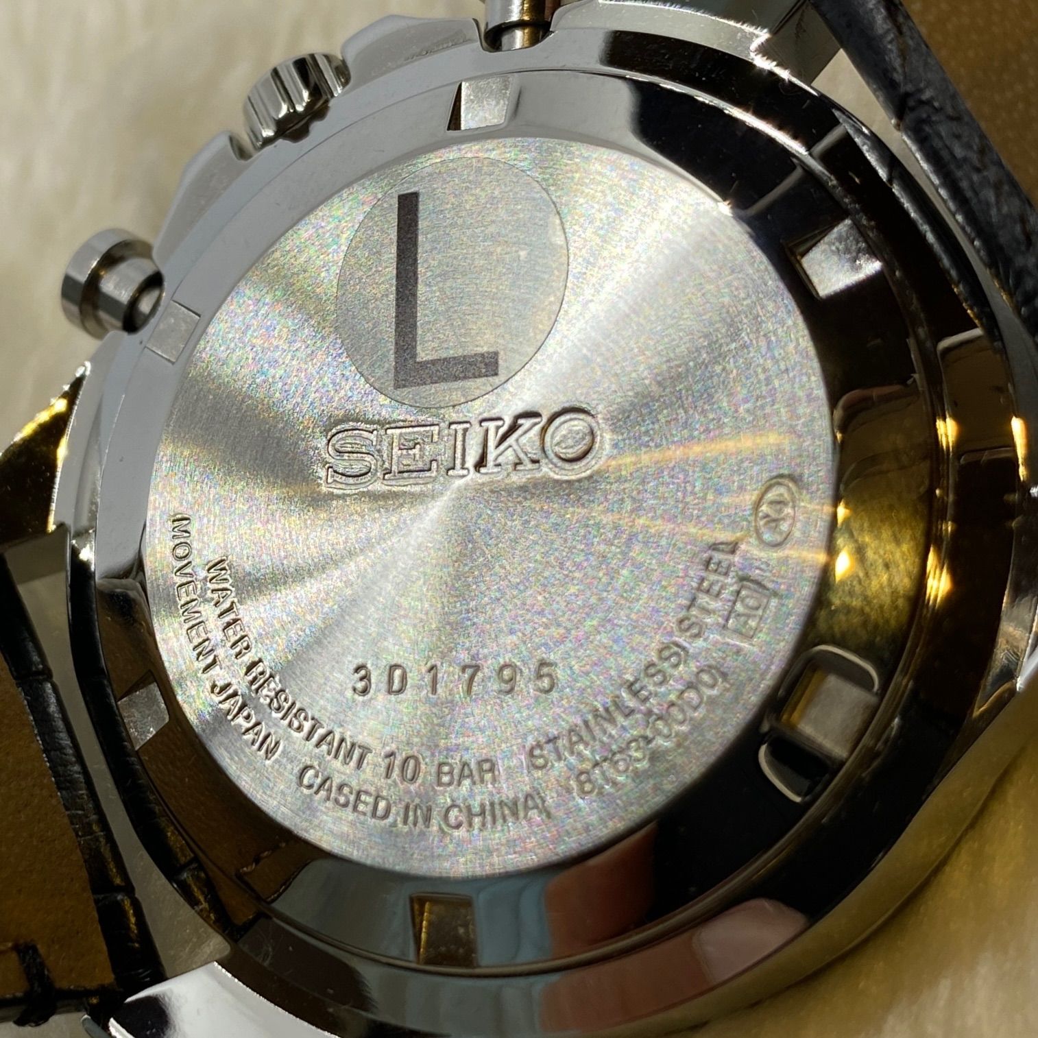 T003）新品未使用 稼動品 SEIKO セイコー セレクション クロノグラフ 