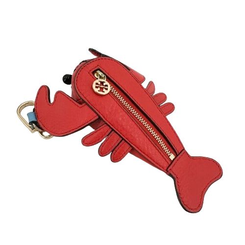 ♪ Tory Burch トリーバーチ ロブスター キーリング レッド バック