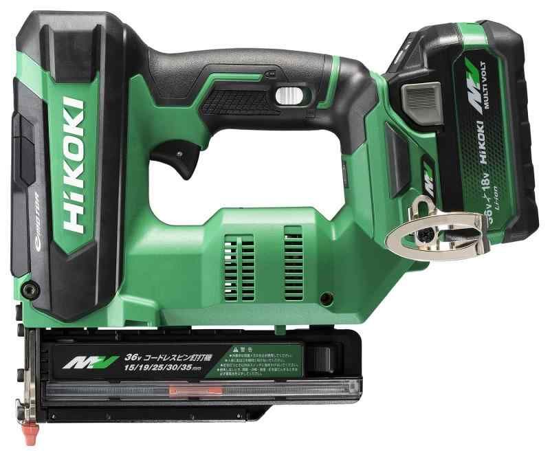 HiKOKI ハイコーキ 36V ピン釘打機 NP3635DA バッテリー1個 充電器 ケース付 使用ピン釘長さ15~35mm NP3635DA XPZ