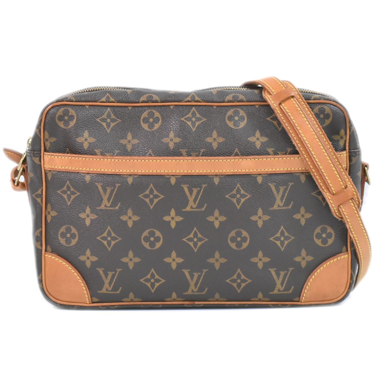 本物 ルイヴィトン LOUIS VUITTON LV トロカデロ 30 モノグラム