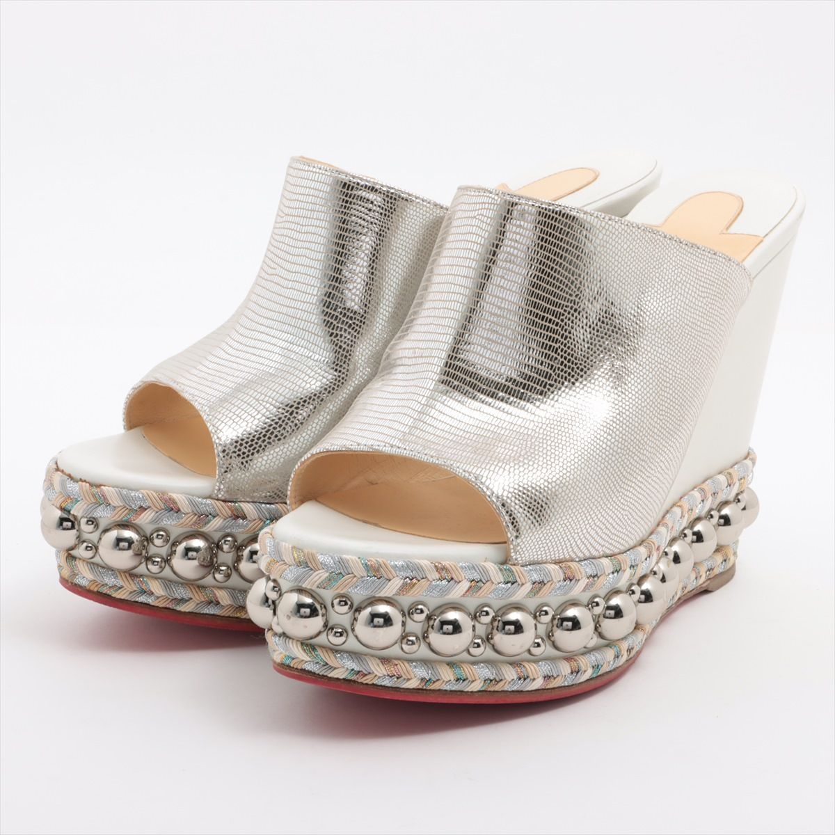 クリスチャンルブタン Jenlove Alta パテント サンダル 36 1/2 クリスチャンルブタン Jenlove Alta パテント サンダル 36 1/2