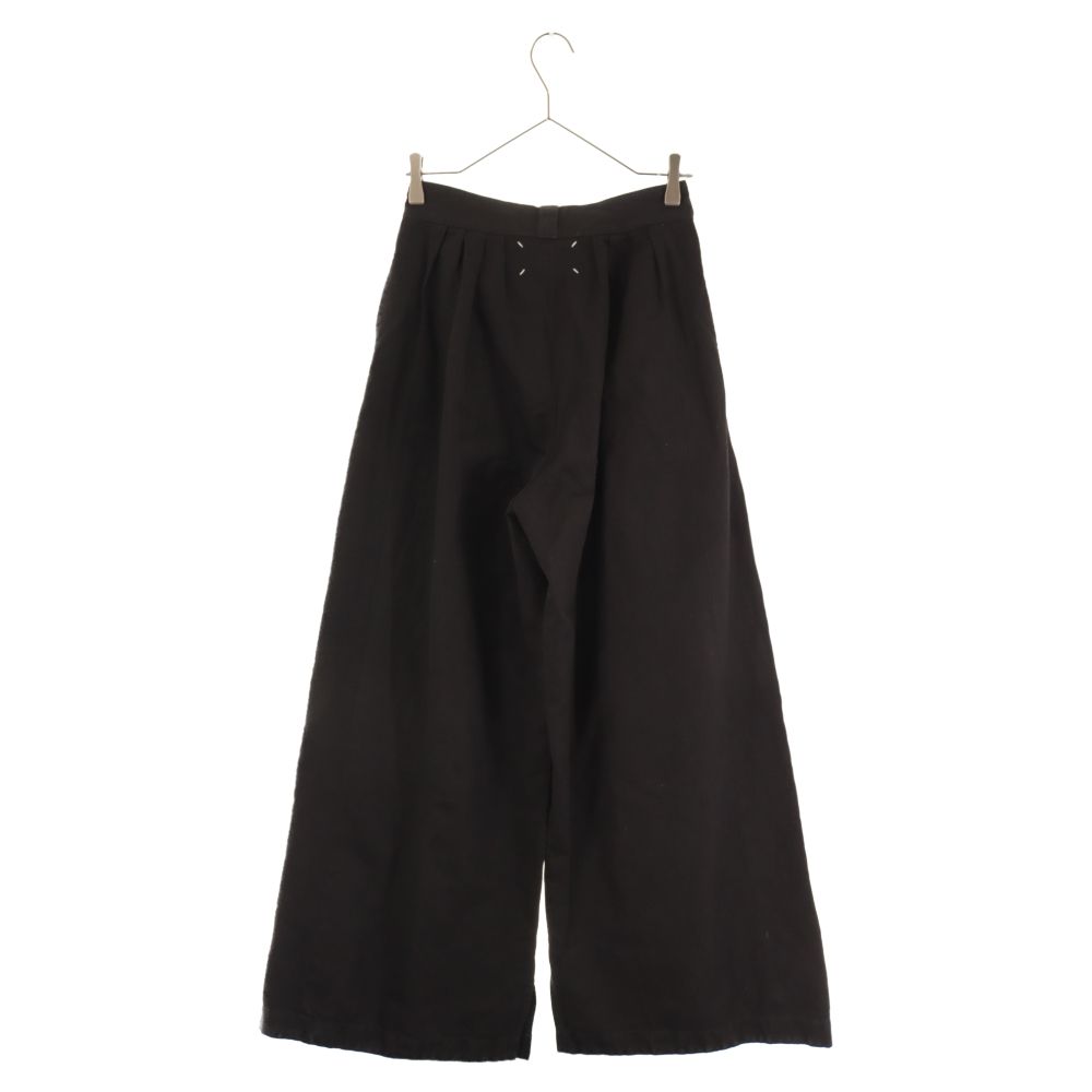 Martin Margiela 1 (マルタンマルジェラ) 23SS Wide HAKAMA Pants ワイド袴パンツ ブラック S50KA0628  - メルカリ