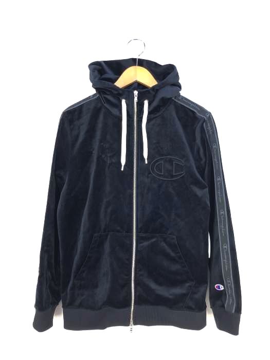 Champion velour hoodie sale