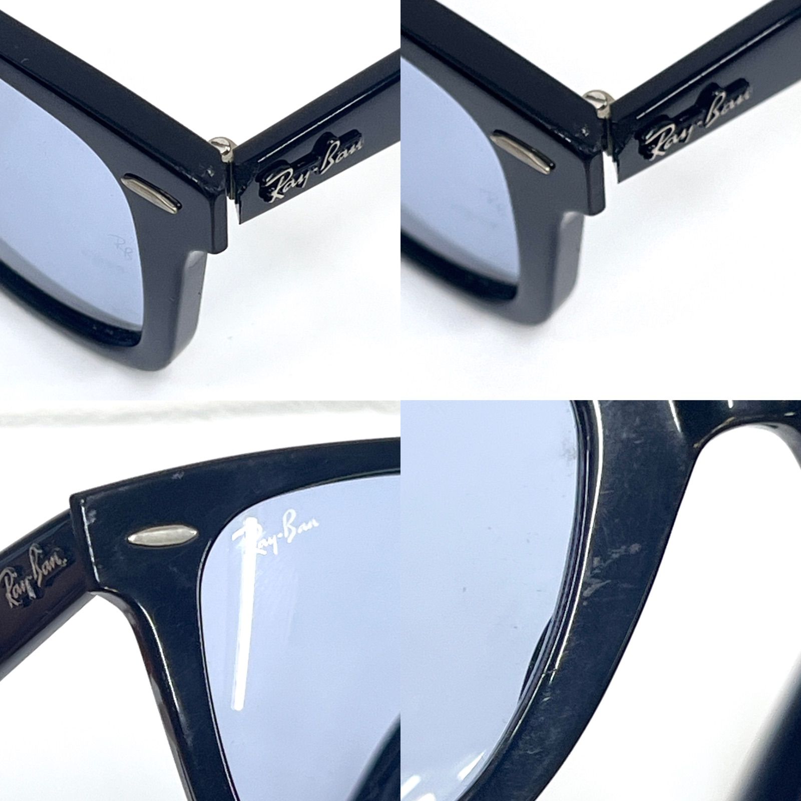 Ray-Ban RB2140 ブラック ブルーレンズ サングラス 楽天市場】レイバン 【偏光レンズセット】偏光 サングラス