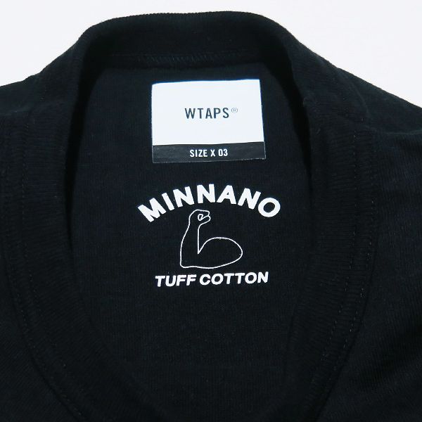 wtaps タップス minnano min-nano ミンナノ Tシャツ wtaps タップス minnano min-nano ミンナノ Tシャツ（MIN-NANO