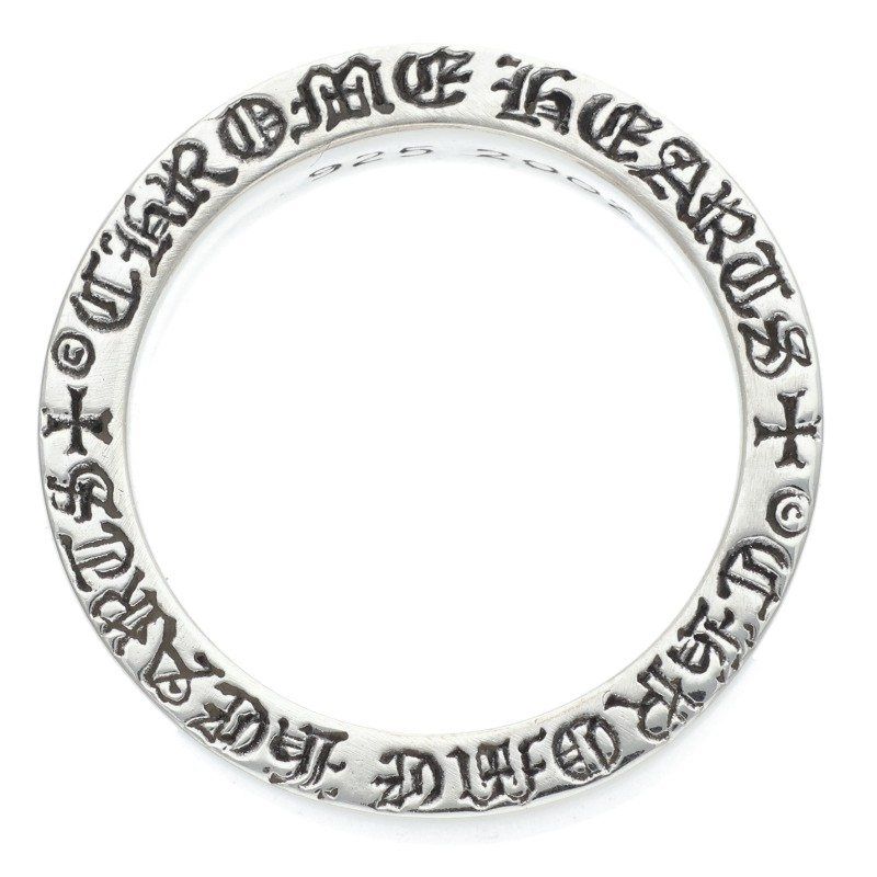 クロムハーツ 6mm SPACER PLN|6mmスペーサープレーン シルバーリング メンズ 17号