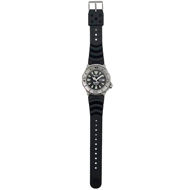 セイコー 腕時計 スキューバダイバーズ ブラック シルバー ブラックモンスター