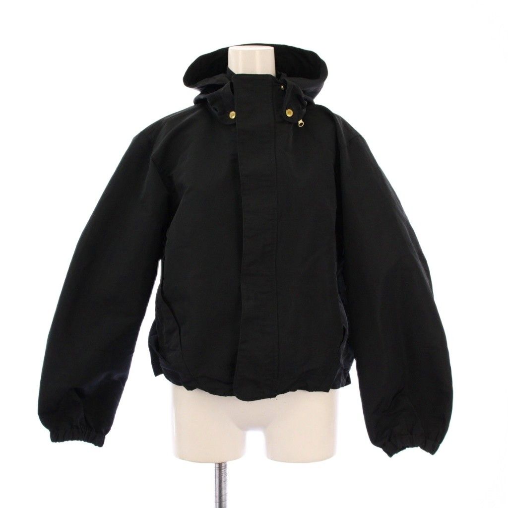 ドゥーズィエムクラス DEUXIEME CLASSE On fleek オンフリークパーカー マウンテン ジャケット アウター ショート丈 フード F 黒 ブラック 23010500705010 BB