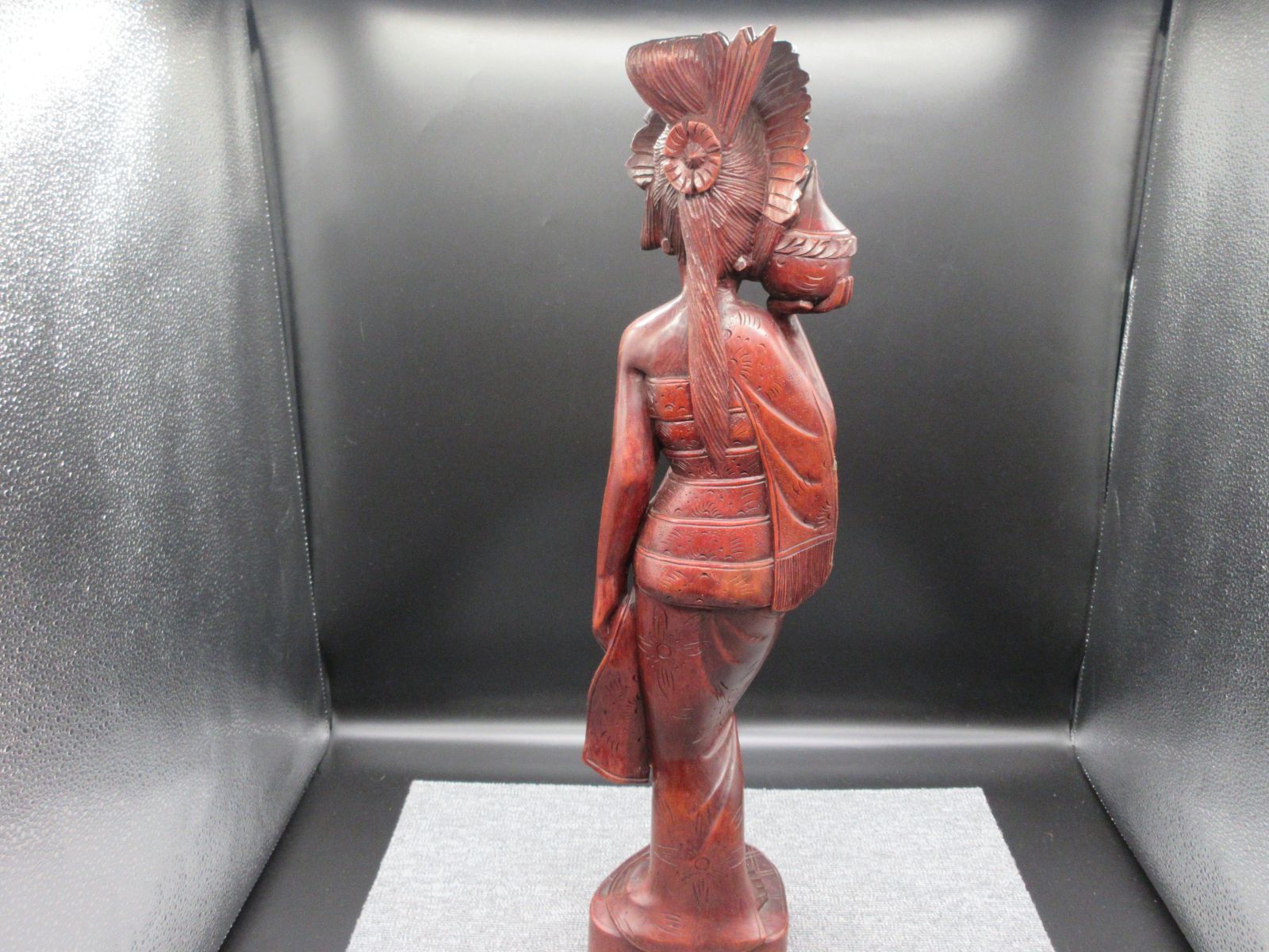 木彫　彫刻　置物　民族工芸　原始美術　工芸品 東南アジア 木彫り 彫刻 民族工芸 女性像 置物 バリ島 民芸品