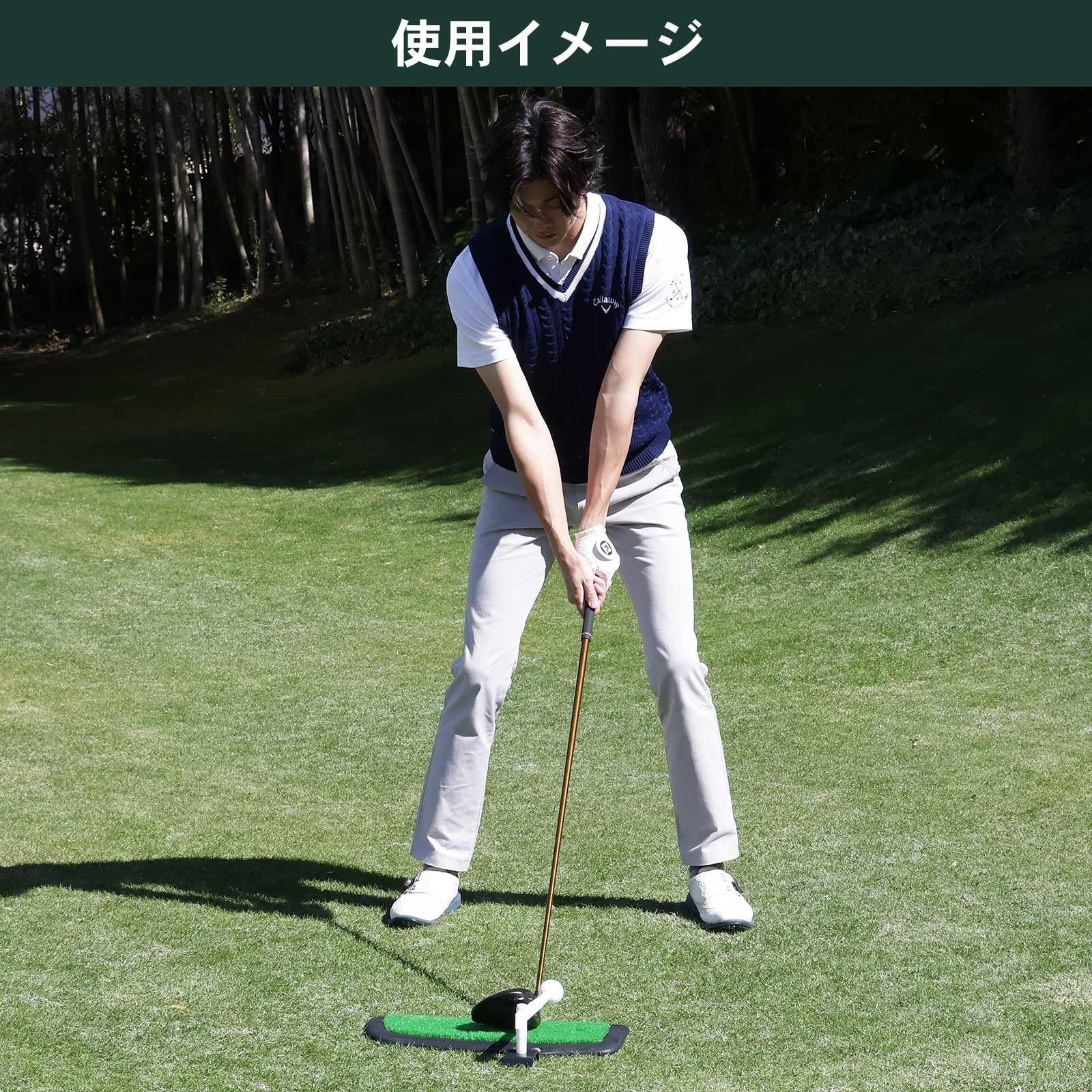 Tabata(タバタ) ゴルフ 大型ヘッド パンチャー 練習用マット